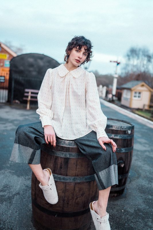 Fauna Blouse from The Make Shed's 'Handmade' Collection