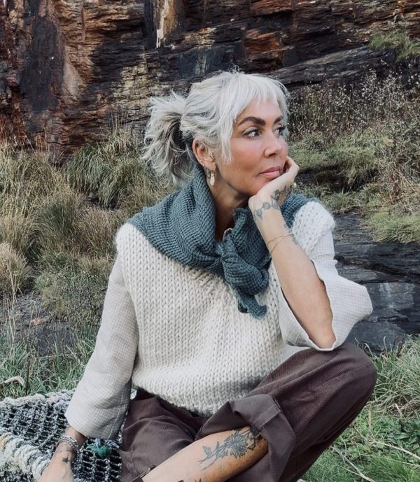 Waffle Linen - Scarf - Image 2