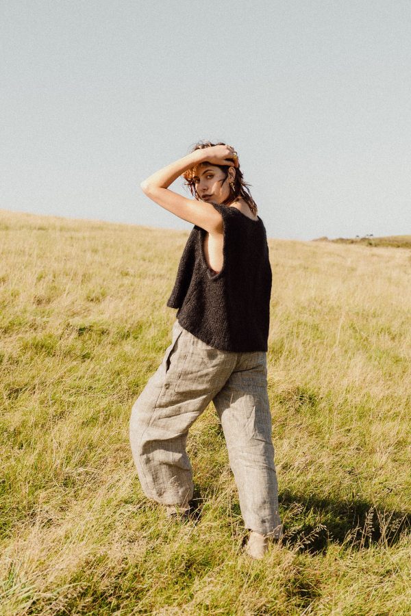 Headland -Mohair Knitted Vest - Image 17