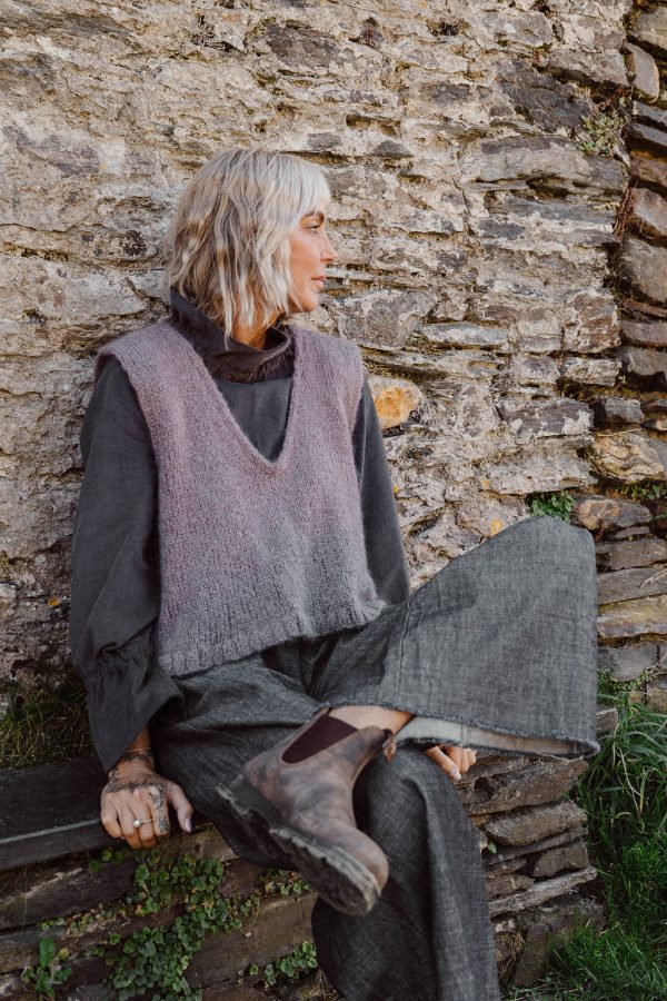 Headland -Mohair Knitted Vest