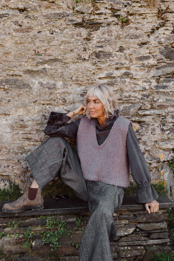 Headland -Mohair Knitted Vest - Image 18