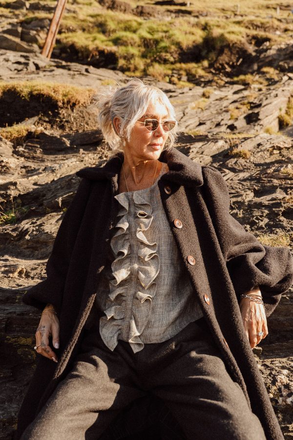 Myrtle Coat - Black - Image 9