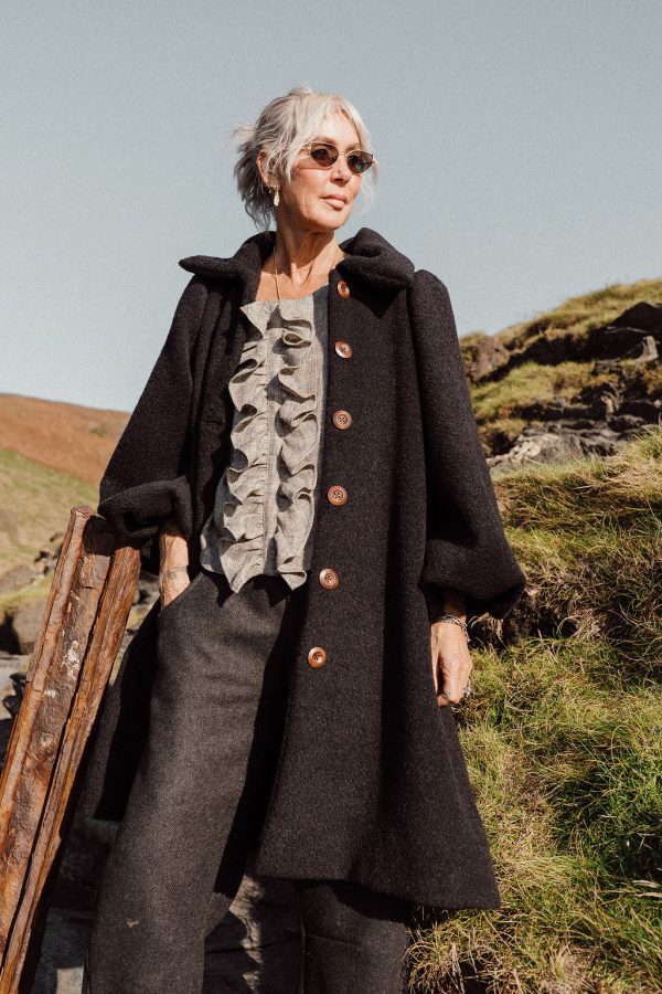 Myrtle Coat - Black - Image 10