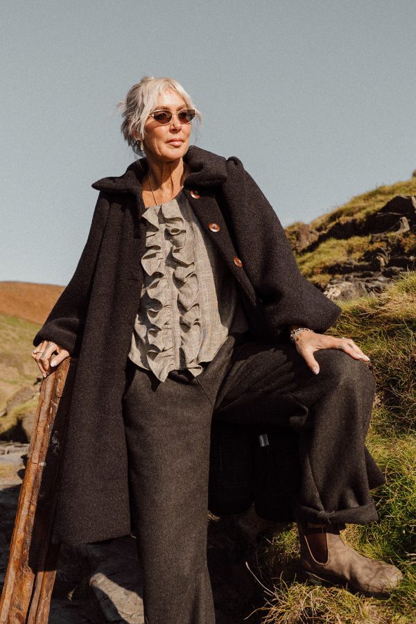 Myrtle Coat - Black - Image 11