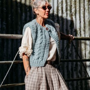 Birdy knitted Waistcoat