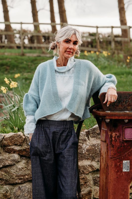 Daydream Cardigan from the Make Shed Birdy Collection