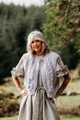 Birdy Knitted Waistcoat