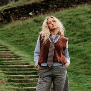 Headland - Mohair Knitted Vest - Image 17