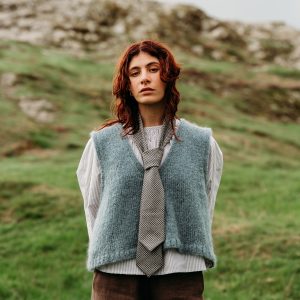 The Headland Knitted Vest from the Make Shed