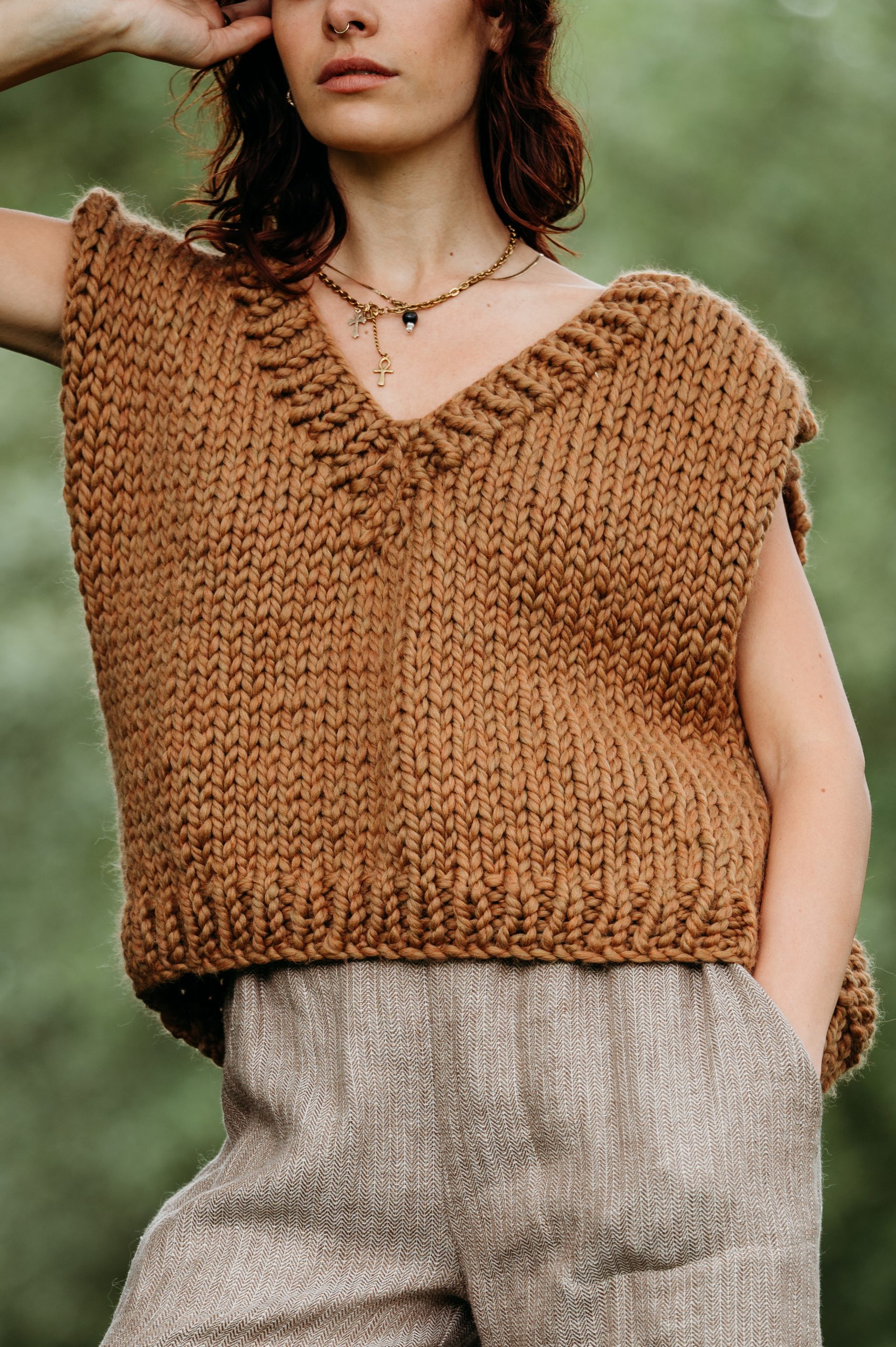 The Make Shed 'Chunky Tank Top'