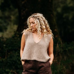 Headland - Mohair Knitted Vest - Image 27