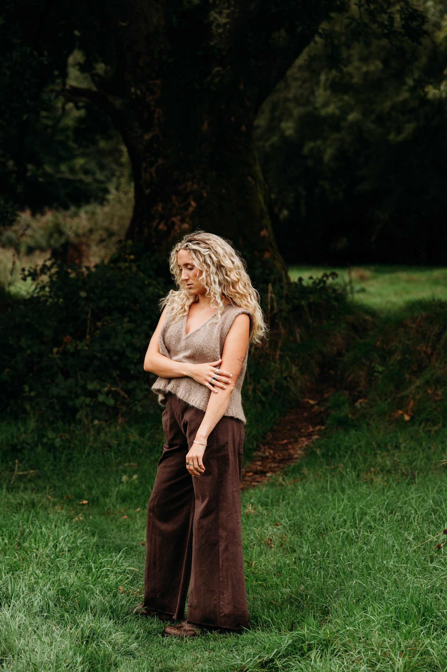 Headland - Mohair Knitted Vest - Image 23