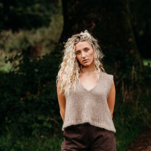Headland - Mohair Knitted Vest - Image 21