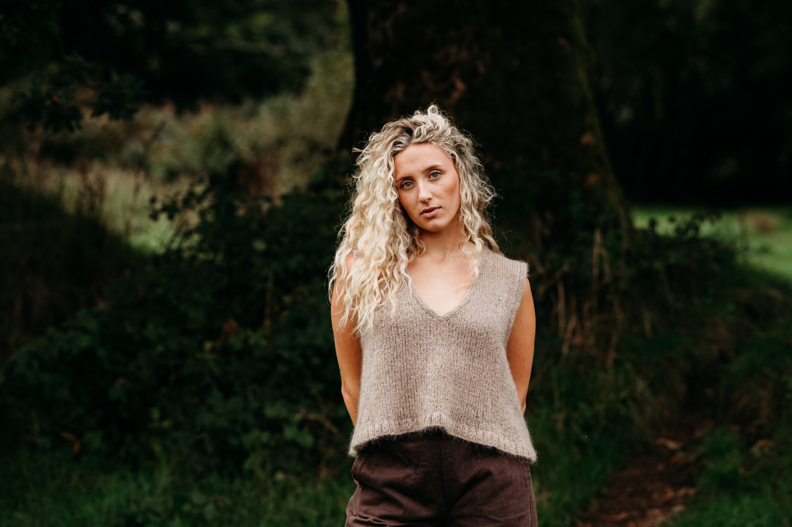 Headland - Mohair Knitted Vest - Image 21