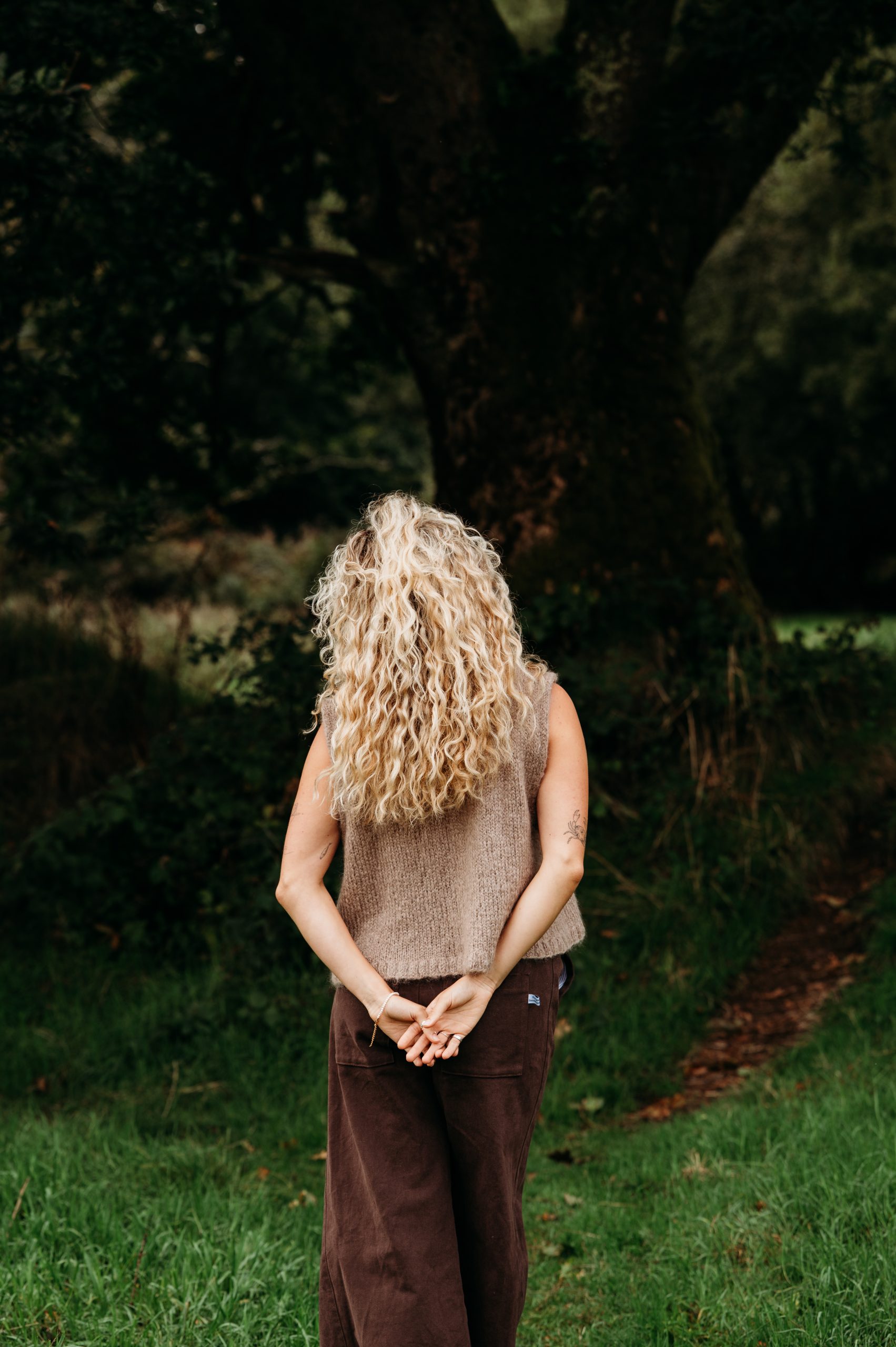 Headland - Mohair Knitted Vest - Image 25
