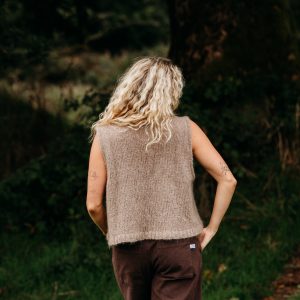Headland - Mohair Knitted Vest - Image 24